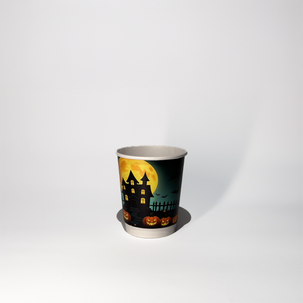 Хеллоуин двухслойный бумажный стакан 270 мл оптом от BCup